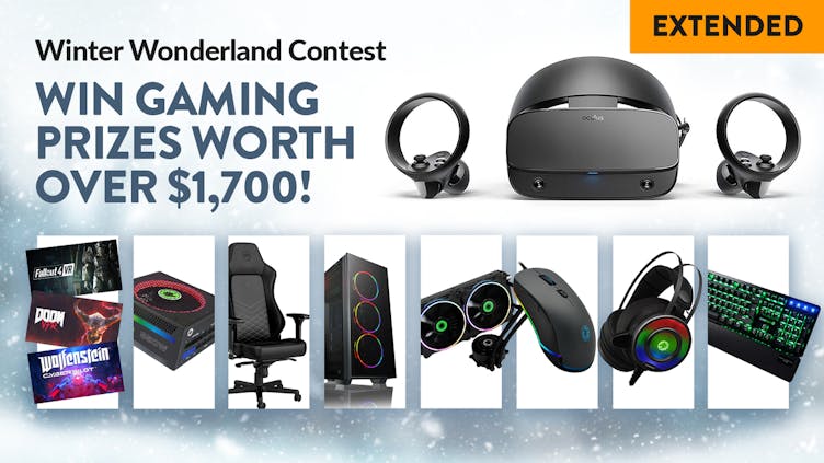 Winter Wonderland contest - Win gaming prizes worth over $1,700